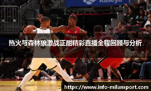 热火与森林狼激战正酣精彩直播全程回顾与分析